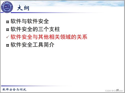 2024年網絡安全 軟件安全基礎、架構組件與安全開發詳解